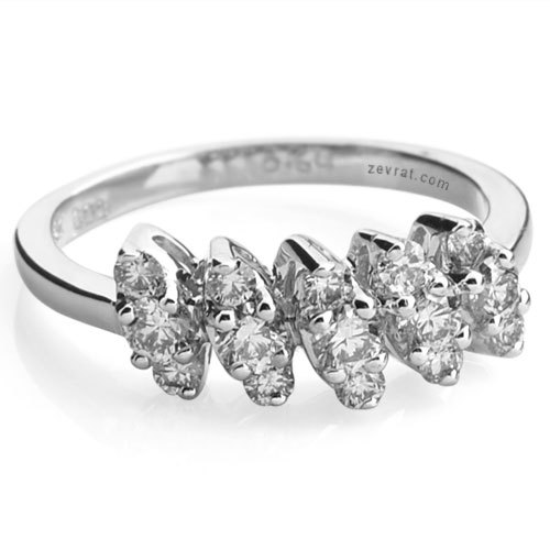 High Quality Sterling Silver Cz Rings For Engageme Diamond Clarity: Fl