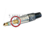 TS Male connector Plastic Type Spring Ground