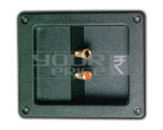 2 Way Binding Post Speaker Terminal Rectangle Quick Connect Full Metal (123x81.6mm) (Gold Plated)