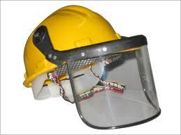 Face Shield With Helmet