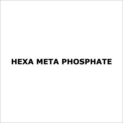 Hexametaphosphate