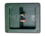 2 Way Binding Post Speaker Terminal Rectangle Quick Connect Full Metal (123x81.6mm). 
