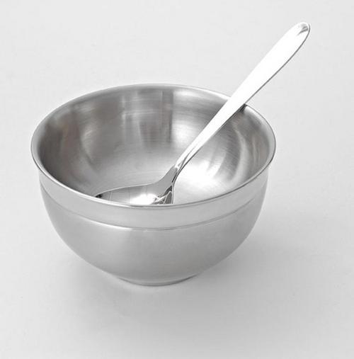 Double wall soup bowl set of 2 pcs