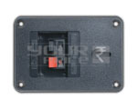 2 Way Speaker Terminal Rectangle 91x60 mm. 