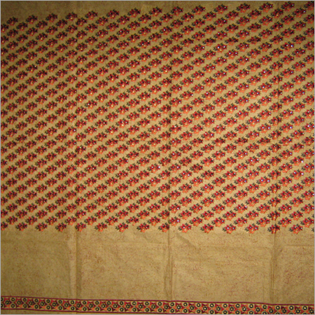 Embroidered Silk Suit