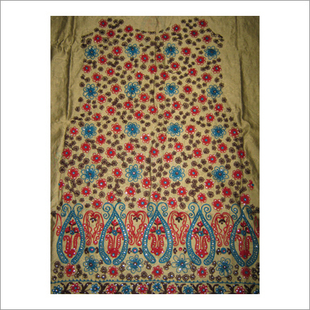 Ladies Garment Dyed Embroidered