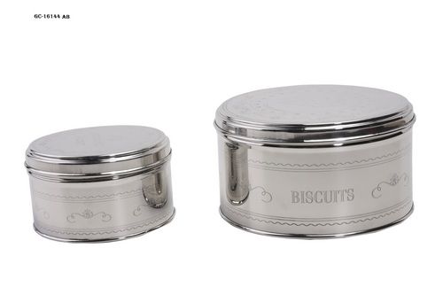 Stainless Steel Cookies Box