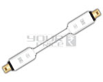 FIREWIRE IEEE 1394 4 Pin Male To IEEE 1394 4 Pin Male Cord - PVC, 10 Meters, White | High-Speed Data, Shielded, Durable