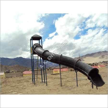 10' HT. TUBE SLIDE WITH DOME