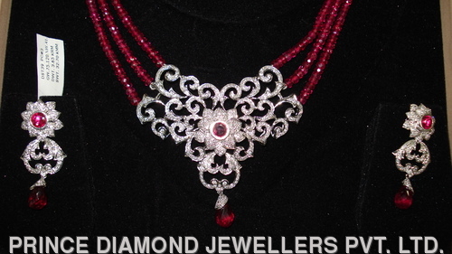 Designer Diamond Jewelry Set