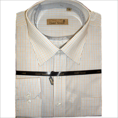Mens Full Sleeve Formal Shirt in Zing AM Check