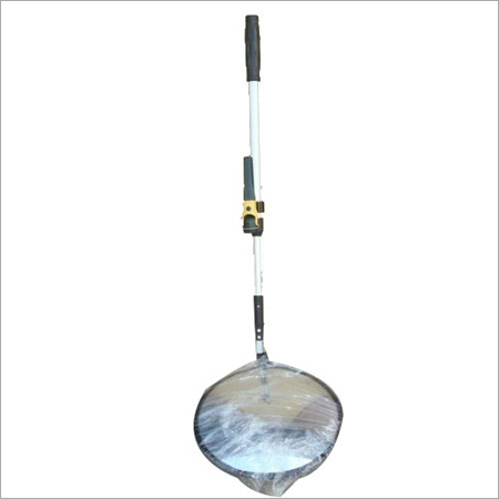 Inspection Mirror - Metal & Plastic, 0.5m-2m Extendable Pole, 15cm Convex Mirror | Lightweight, Ergonomic Handle, Telescopic Joint, Wide View