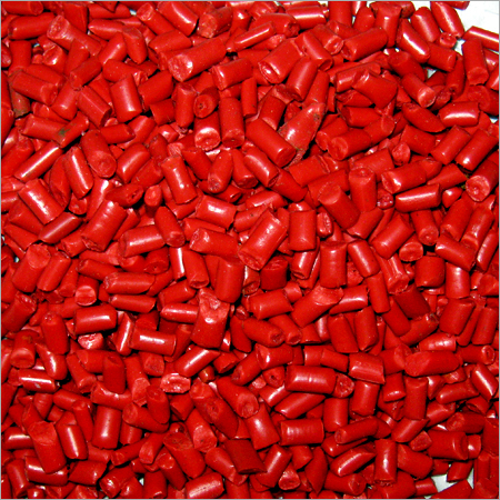 Red Plastics Granules