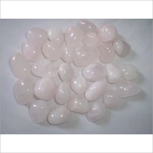 GEMSTONE ROSE QUARTZ POLISHED PEBBLES STONE AND GRAVELS ROUND CHIPS FOR EXPORT DEMANDING PRODUCTS