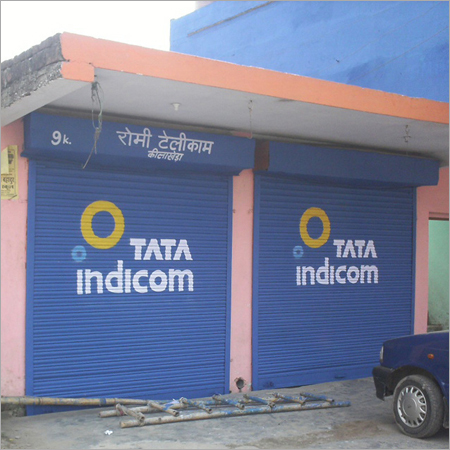 Shutter Painting Advertising