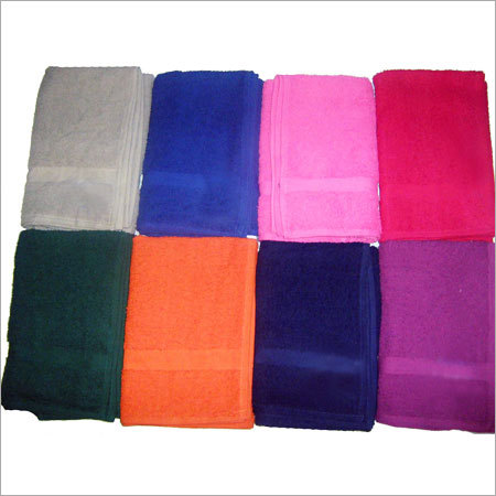 Open End Yarn Plain Dyed Towel