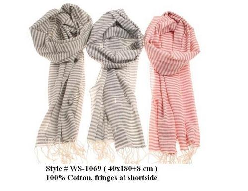 Cotton scarf