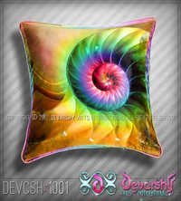 Digital Print Cushion Cover - 100% Polyester, 16x16 Inches, Multi Color | Eye Catching Design, Lightweight, High Tearing Strength, Vibrant Colors