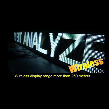 Wireless LED Display Systems