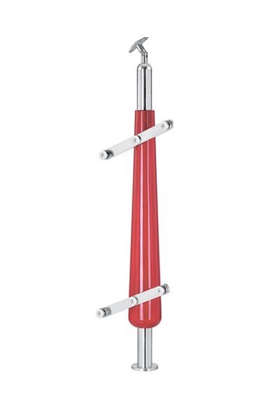 Stainless Steel and Wood Baluster