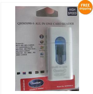 Quantum card reader
