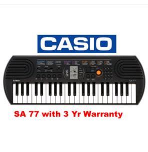 Casio musical keyboards