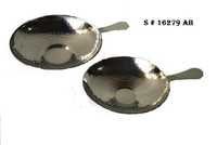 Silver Hammered Finger Bowl With Handle