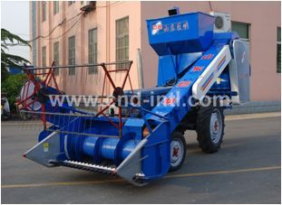Tractor Mounted Rice&Wheat Combine Harvester