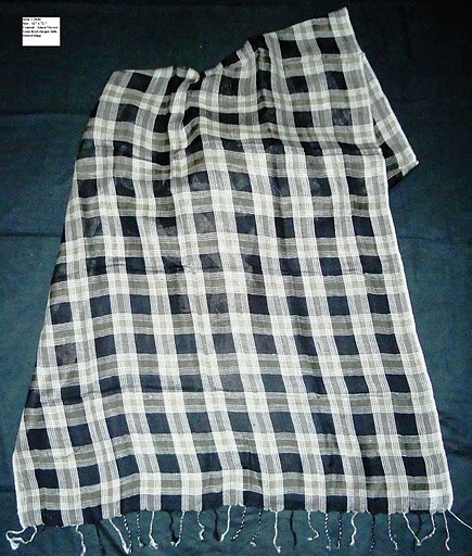 100% Cotton Y/D stripe scarf