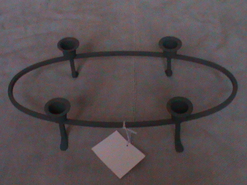 Iron Candle Holders