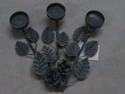 Iron Candle Holders