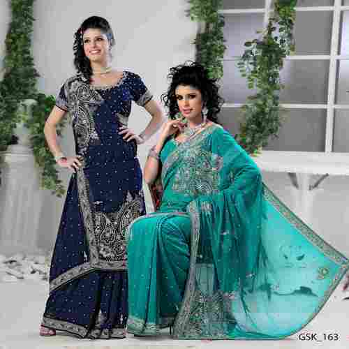 EMBROIDERY SAREES