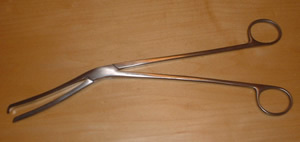 Cheatle Sterilizing Forceps