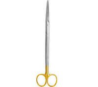 Tonsil Scissor - Stainless Steel, 15cm Length, Gold Handle | Straight Blade Design, Comfortable Grip, Easy Handling, Precise Cuts, Durable & Sterilizable