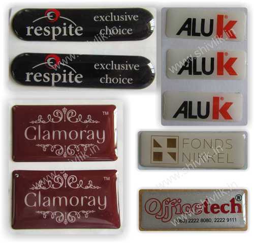 Dome labels Dome labels
