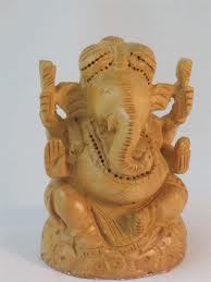 wooden turban ganesh