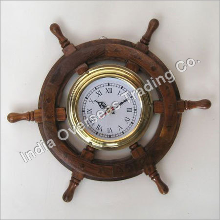 Wooden Ship Wheel
