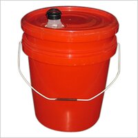 20 Ltr. Plastic Bucket( Spout for Lubricating Oil)