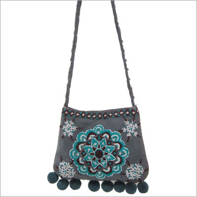 Woolen Embroidery Bag