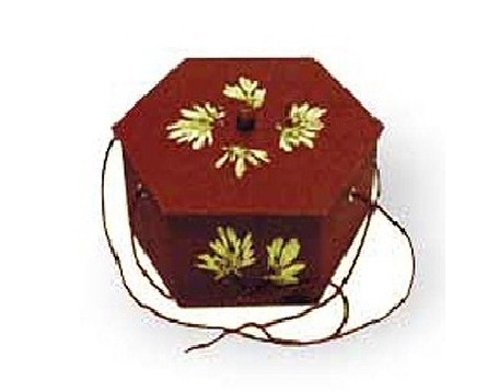 Red Designed Sweet Box