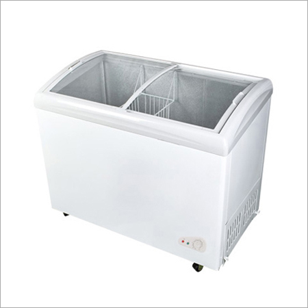 Curve Glass Deep Freezer