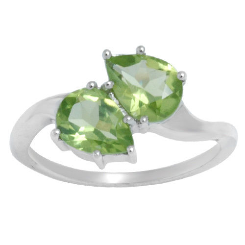 Peridot Rings Collection Genuine Gemstone Rings Manufacturer Peridot Jewelry Wholesale Gender: Women