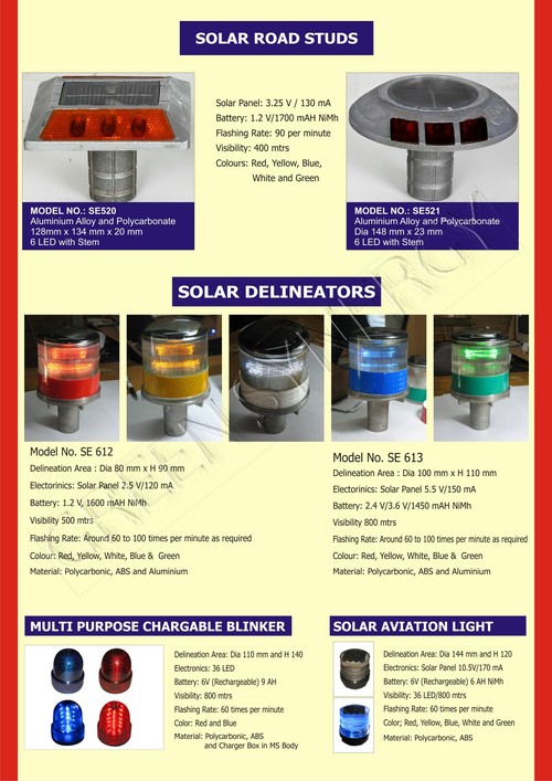 SOLAR Road Studs