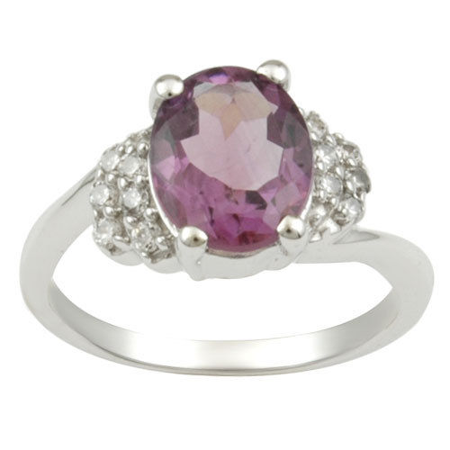 Party Stylish Amethisy Ring For Girls Womens Ring Designs Online Sterling Silver Amethyst Ring