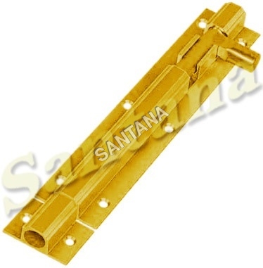 Brass Hex Tower Bolt