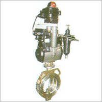 Spherical Disc Valve with Pneumatic Rotary Actuator
