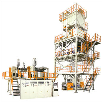 PES Polyethylene Thermal Contraction Film Blowing Machine Unit