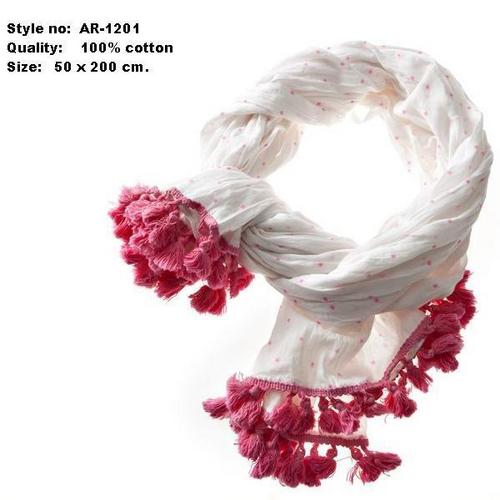 Cotton scarf