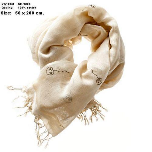 Cotton scarf