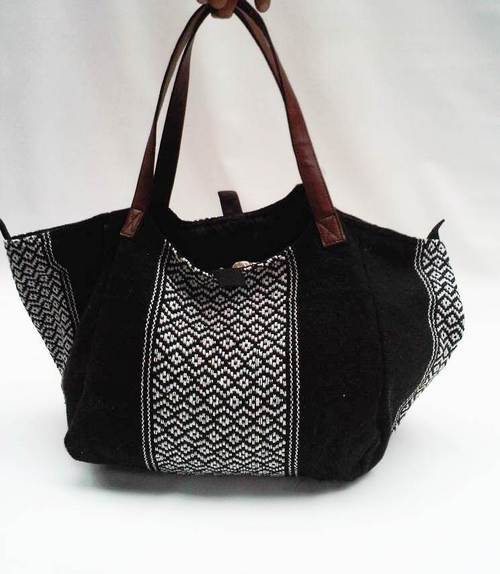 Handloom Fabric Ladies tote